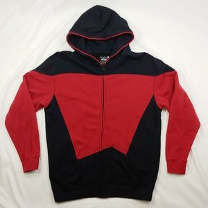 Star Trek The Next Generation - Full Zip Hoodie L